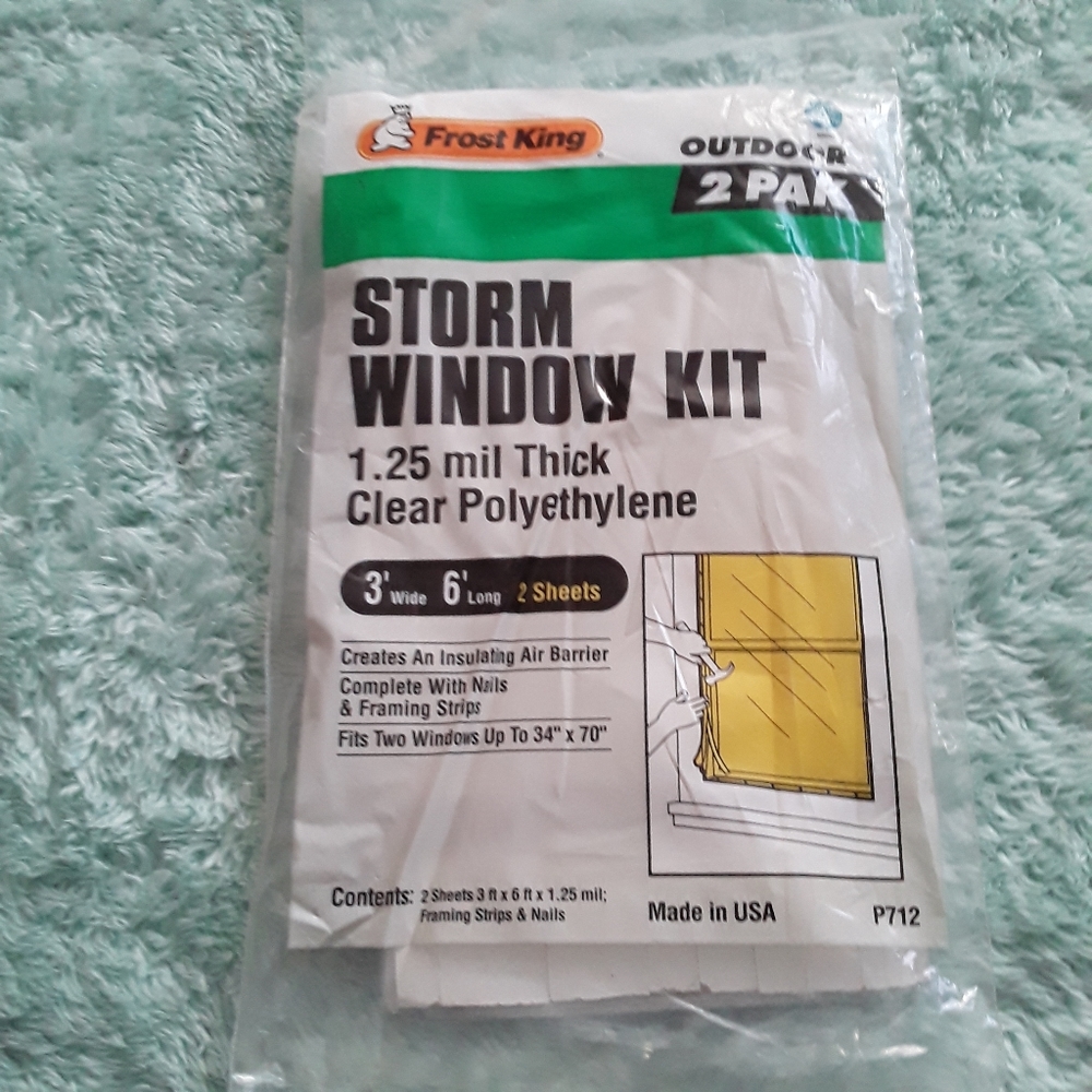 Storm window kit